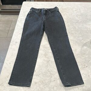 Madewell Black “The Curvy Perfect Vintage Jean”